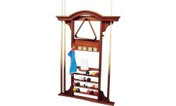 Wooden Wall Rack for 8 Cues Buffalo De Luxe