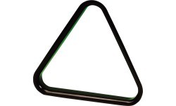 Plastmasas biljarda trīsstūris Buffalo, melns, 50,8 mm