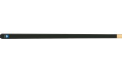 Biljarda kija Buffalo Club, 2 daļu, melna, 145 cm/12 mm