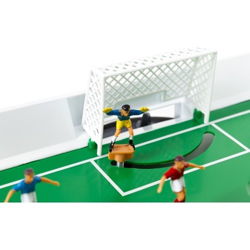 Mini table football game on springs for 22 players