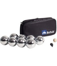 Petankas komplekts Buffalo, 8 metāla bumbas