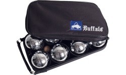 Petanque Set Buffalo, 8 metal balls