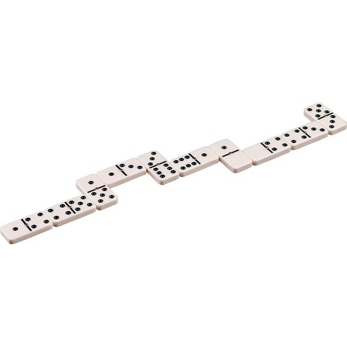 Philos domino spēle Double 6, 20x12,5 cm