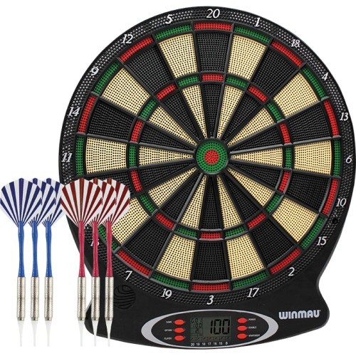 Электронный дартс Winmau Ton Machine с мягкими наконечниками