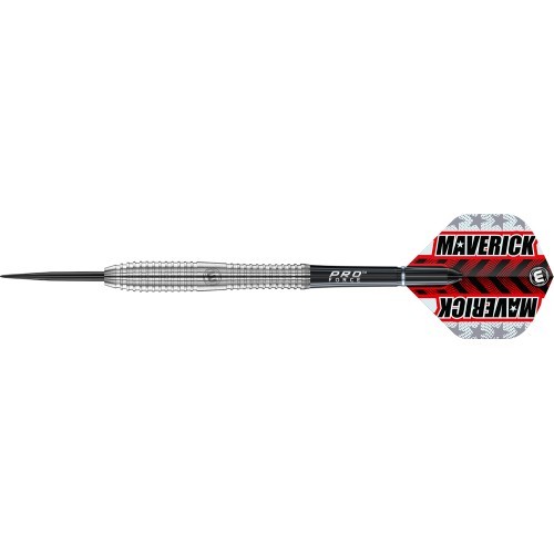 Winmau Maverick šautriņas, 80% volframa, tērauda gali