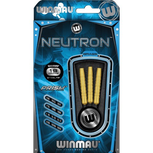 Дротики Winmau Neutron, латунные, со стальным наконечником, 19 г