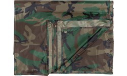 Тент MFH Tarp, Woodland, 300x400 см
