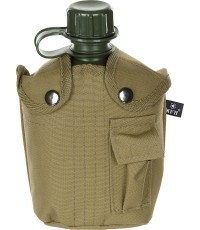 Pastic Canteen with Cover MFH - Coyote Tan, 1l