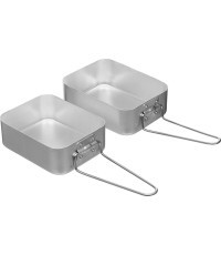Mess Kit MFH, Aluminium, 2-part