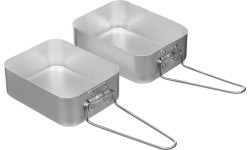 Mess Kit MFH, Aluminium, 2-part