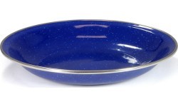 Emaljēts dziļais šķīvis Origin Outdoors 20 cm, zils