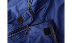 Вкладыш в спальный мешок Origin Outdoors, хлопковый, форма кокона, синий