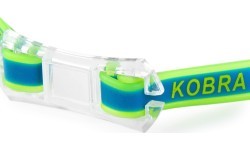 Очки для плавания Spokey KOBRA, зелёно-синие