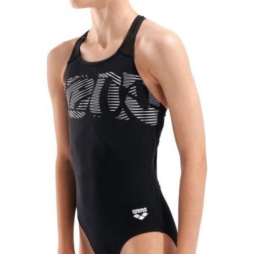 G Arena Graphic V Back Black-White 10-11 - 501