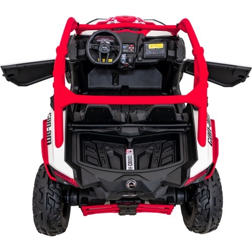 Elektromobilis bagijs Maverick Turbo RR, sarkans