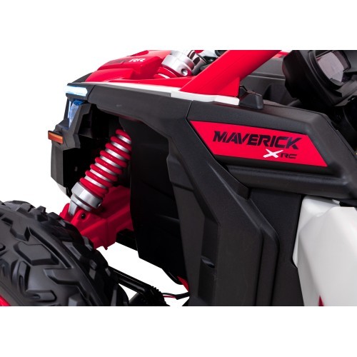 Elektromobilis bagijs Maverick Turbo RR, sarkans