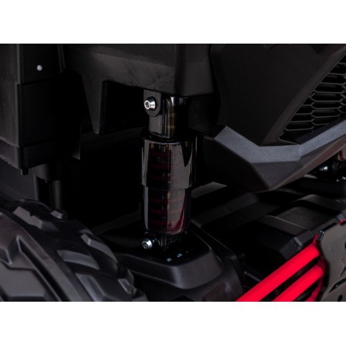 Elektromobilis bagijs Maverick Turbo RR, sarkans