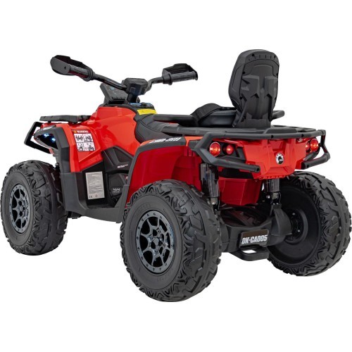 Elektriskais kvadricikls Can-Am Outlander ATV, sarkans