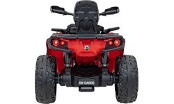 Elektriskais kvadricikls Can-Am Outlander ATV, sarkans