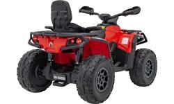 Электрический квадроцикл Can-Am Outlander ATV, красный