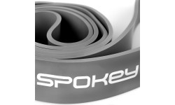 Treniņu gumija Spokey POWER II, cieta, pelēka