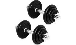 Zestaw dwóch hantli 21 kg Spokey EGIR