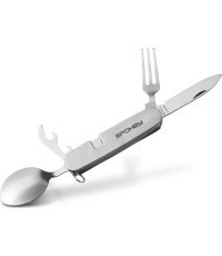 4-in-1 travel cutlery essential Spokey VICTUS