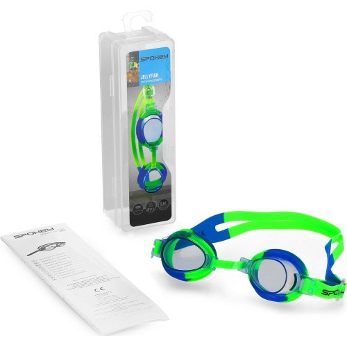 Children's swimming goggles green Spokey JELLYFISH