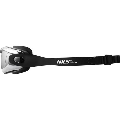 Черные очки для плавания NILS AQUA NQG160MAF