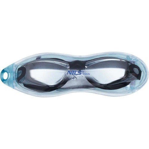 NQG160MAF BLACK SWIMMING GOGGLES NILS AQUA