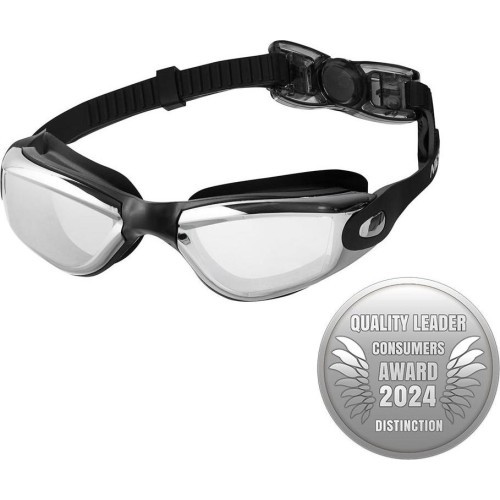 Черные очки для плавания NILS AQUA NQG160MAF