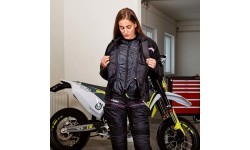 Women’s Motorcycle Jacket W-TEC Progair Lady - Black-Fluo