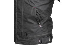 Sieviešu motociklista jaka W-TEC Progair Lady - Melna-fluo