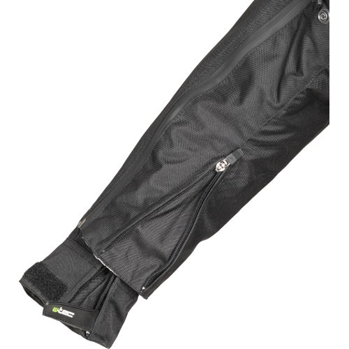Sieviešu motociklista jaka W-TEC Progair Lady - Melna-fluo