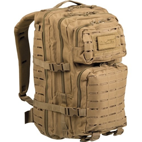 US Coyote Laser Cut Assault mugursoma LG
