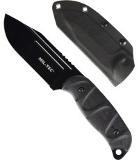 BLACK COMBAT KNIFE G10 W. KYDEX® SCABBARD