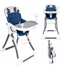Feeding Chair Eco Toys Reindeer, Blue