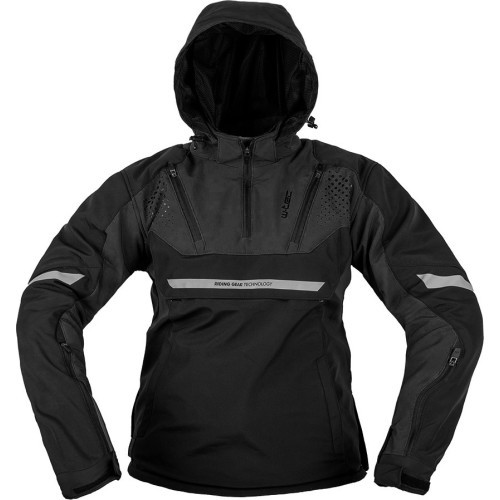 Men’s Softshell Motorcycle Jacket W-TEC Annorack - Black