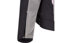Women’s Summer Motorcycle Jacket W-TEC Mirelia - Black-Grey-Fluo