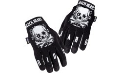 Motorcycle Gloves W-TEC Web Skull - Black