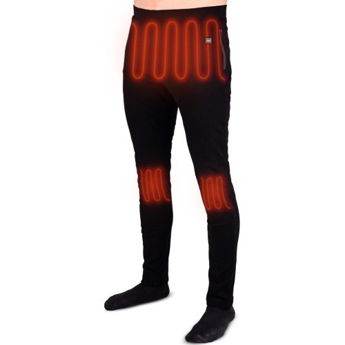 Men’s Heated Pants W-TEC Insupants - Black