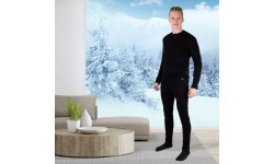 Vīriešu apsildāmās bikses W-TEC Insupants - Melna