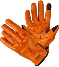 Leather Motorcycle Gloves W-Tec Dahmer - Light Brown
