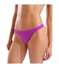 Team Swim Bottom Solid sieviešu peldkostīma apakšdaļa Very Fuchsia-Team Green 34 - 906