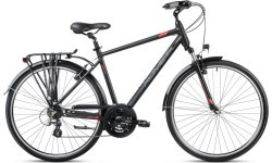 Velosipēds Romet Wagant 1 2025 melns-sarkans