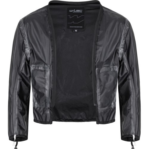 Vīriešu vasaras moto jaka W-TEC Mirelio - Melns un pelēks
