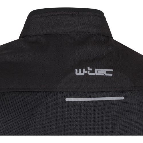 Men’s Summer Motorcycle Jacket W-TEC Mirelio - Black and grey