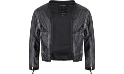 Men’s Summer Motorcycle Jacket W-TEC Mirelio - Gray-blue-red