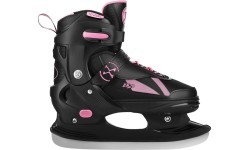 NH382 2IN1 ENZO ROLLER SKATES WITH NILS EXTREME HOCKEY BLADE - Beige 
