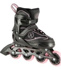 Роликовые коньки NILS EXTREME NA11008 - Розово-чёрный